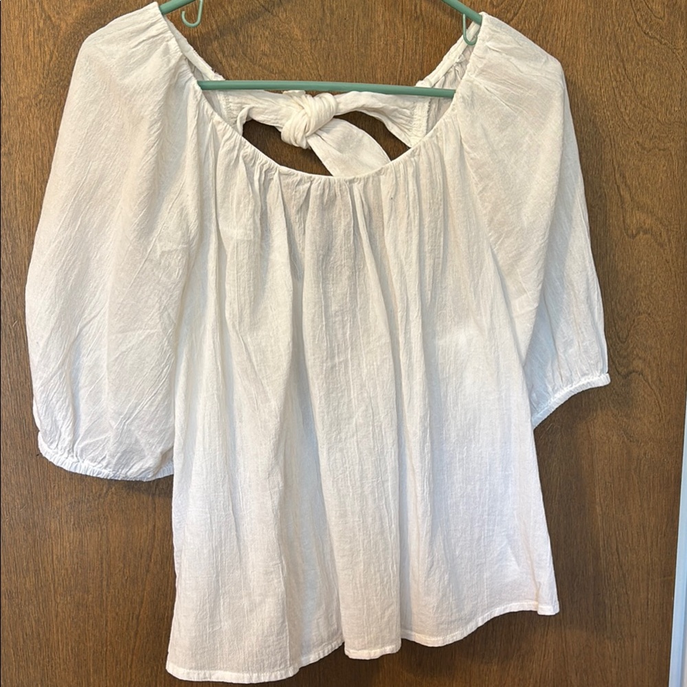 Elegant White Women's Top